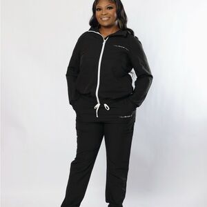Women's Black Tracksuit